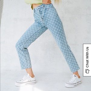 PacSun Checkered jeans
